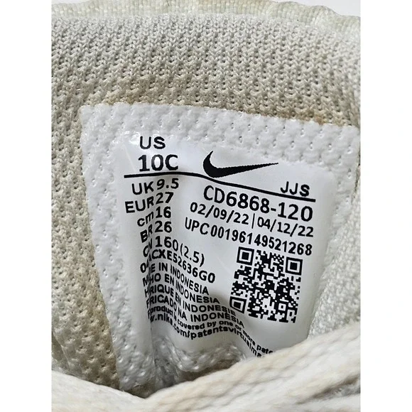 Nike Air Max 90‎ Toddler Shoes White Orange Blue Leather Sneakers Size 10C - Picture 7 of 8